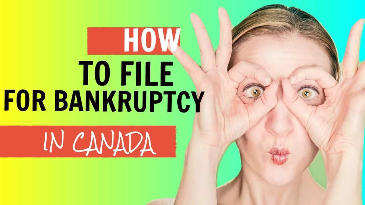 how to file for bankruptcy in canada