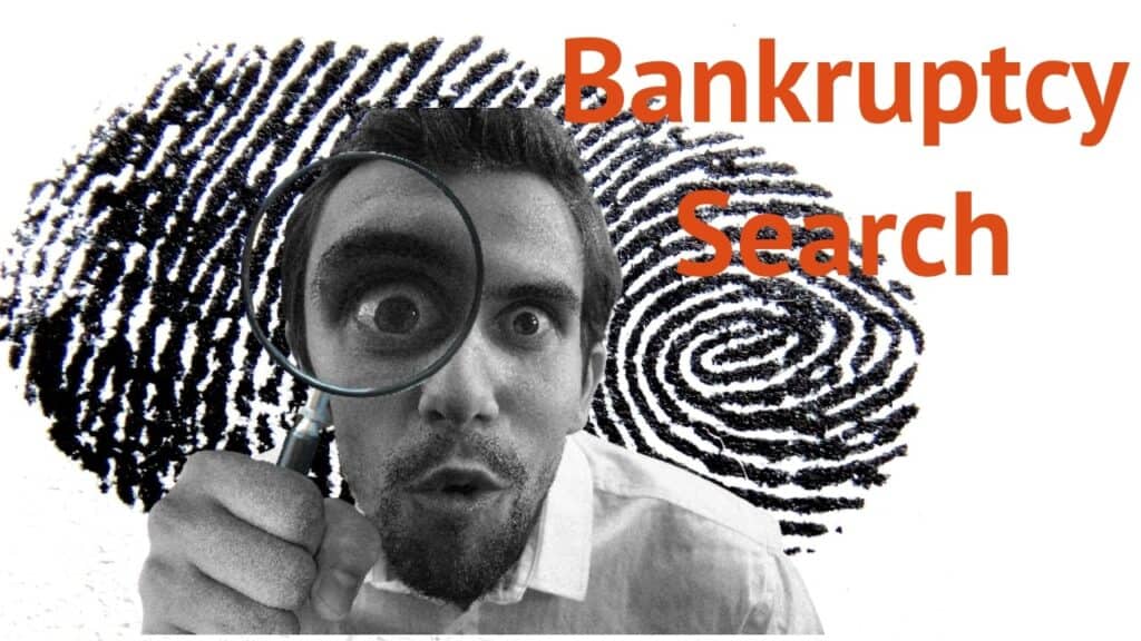 bankruptcy search