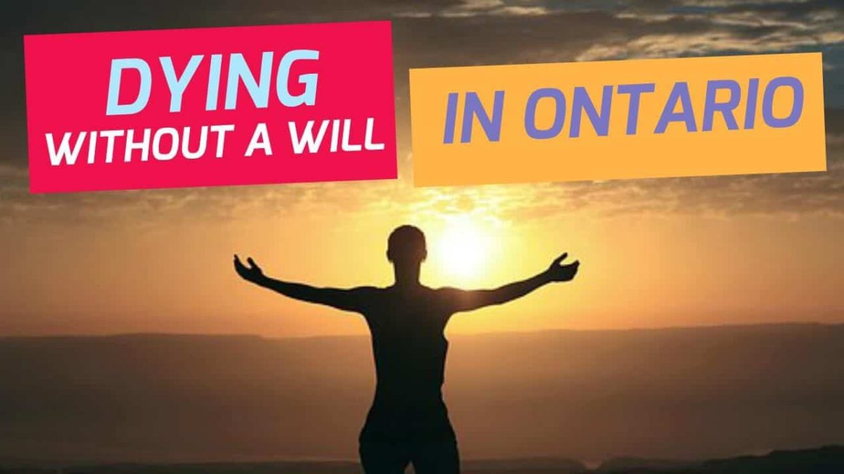 die without will ontario