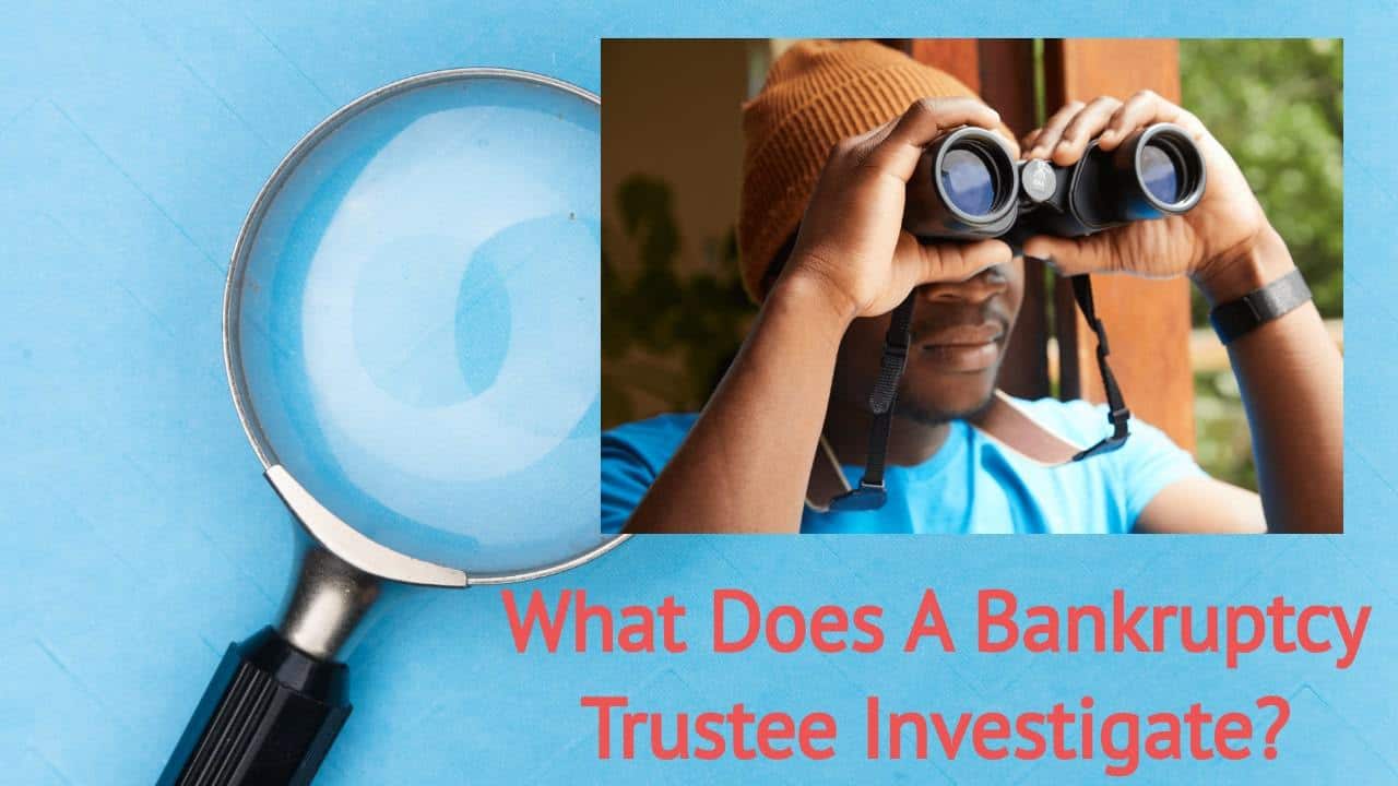 WHAT DOES THE BANKRUPTCY TRUSTEE INVESTIGATE? SIMPLE RULES EXPLAINED BY ...