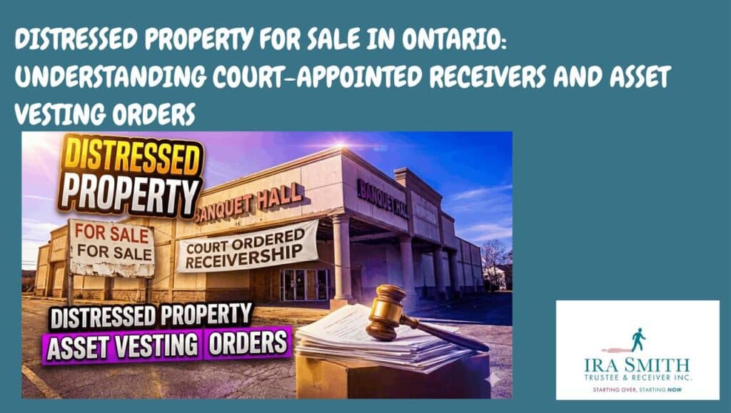 Image of commercial building for sale in a court-appointed distressed property for sale proceeding to be sold by way of Asset Vesting Order (AVO)
