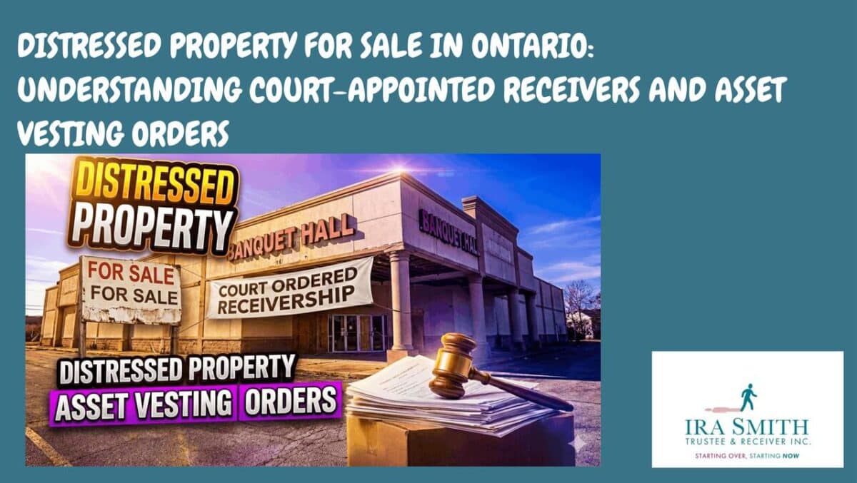Image of commercial building for sale in a court-appointed distressed property for sale proceeding to be sold by way of Asset Vesting Order (AVO)