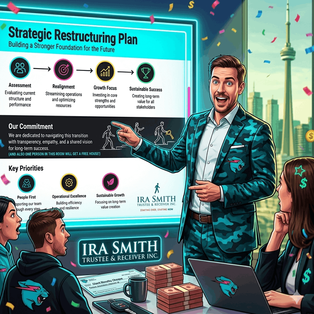 Professional restructuring consultation in the GTA on both BIA Proposals and CCAA restructuring with Ira Smith Trustee & Receiver Inc., a Vaughan Licensed Insolvency Trustee.